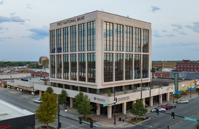 A photo of our Main Bank location